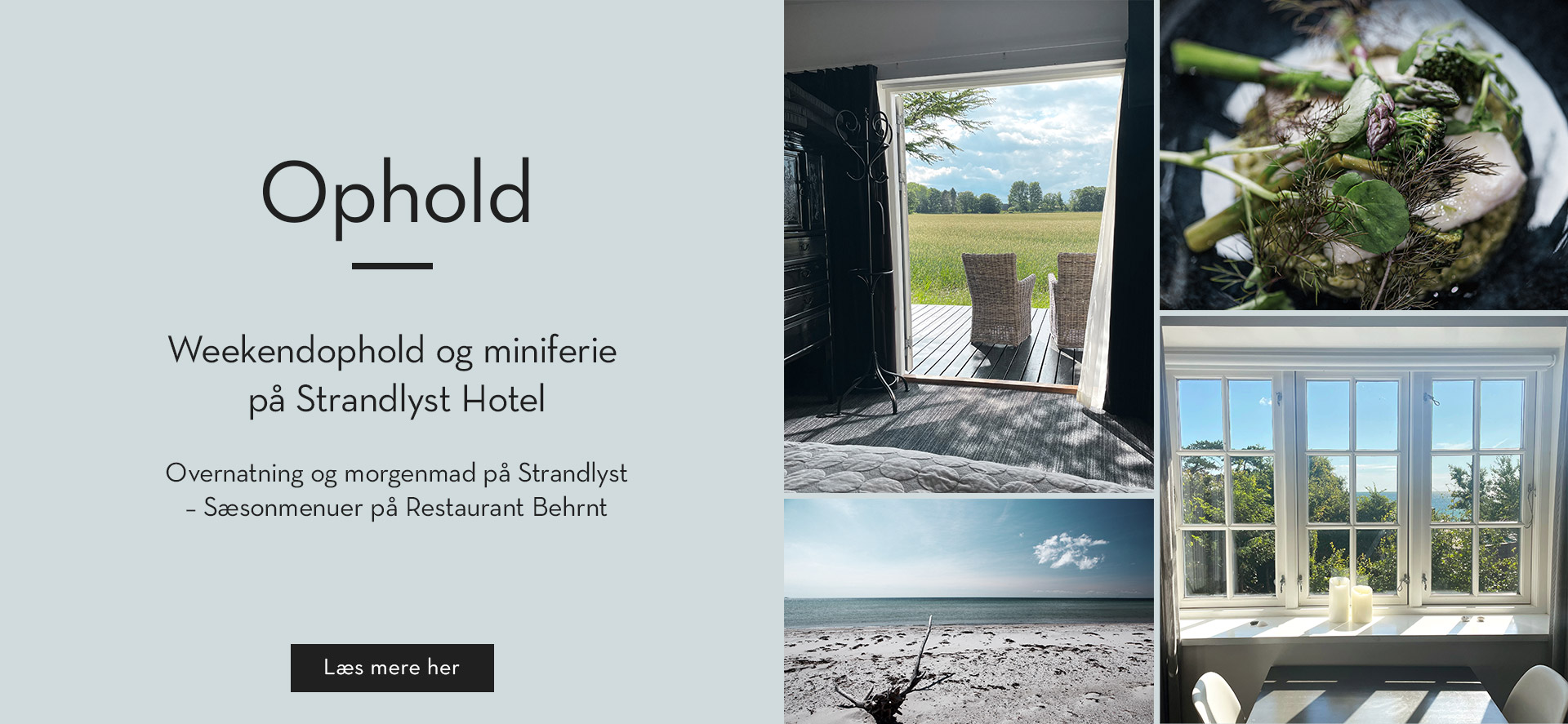Strandlyst Hotel på Samsø – Miniferie og weekendophold